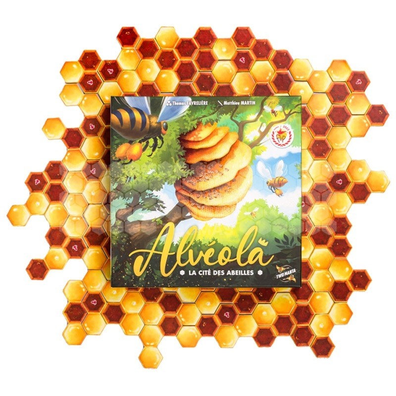 Jeu de stratégie développement Alvéola - La Cité des Abeilles + 8 ans