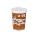 Pot plastique blanc transparent Tepp "Miel" 250 g (avec capsule)