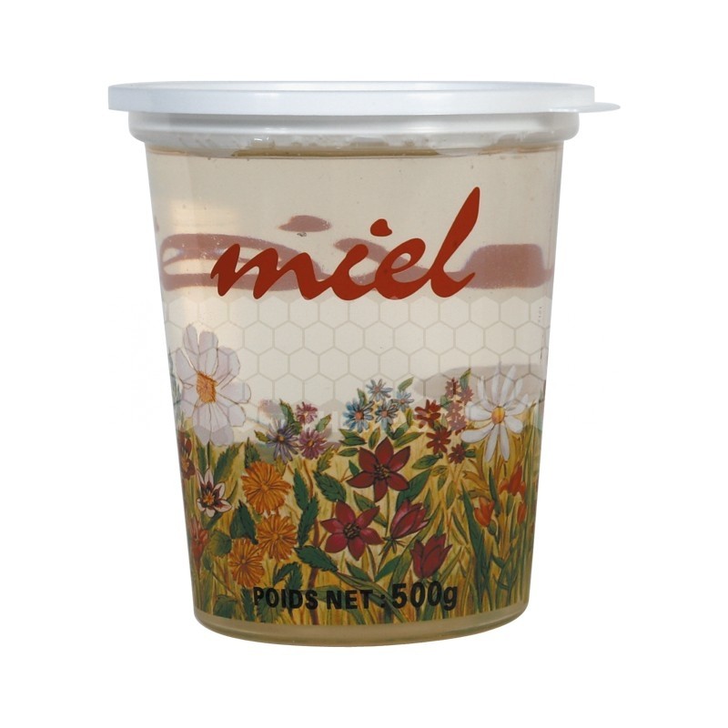 POTS EN PLASTIQUE "ORCAPLAST" - TRANSPARENTS