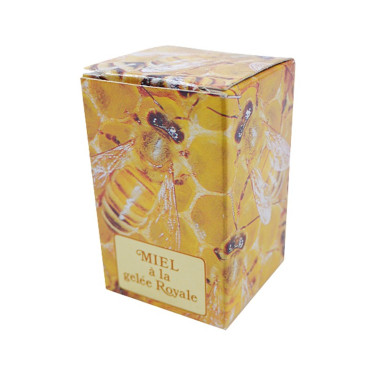 BOITE CARTON PRESTIGE POUR 1 POT VERRE 125 G -50*50*80