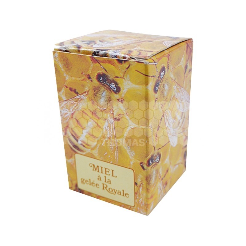 BOITE CARTON PRESTIGE POUR 1 POT VERRE 125 G -50*50*80