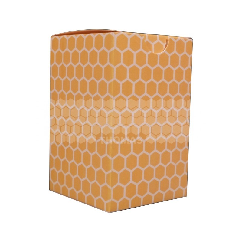 BOITE CARTON ALVEOLE POUR 1 POT VERRE 125 G - 55*55*90