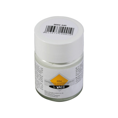 Peinture acrylique pour bougie - couleur blanche mate (pot 50 ml)