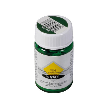 Peinture acrylique pour bougie couleur verte foncée mate (pot 50 ml)