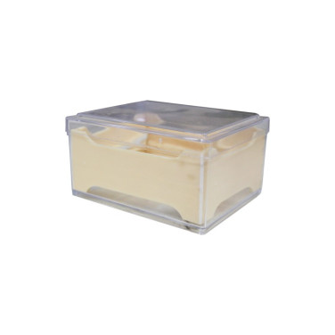 BOITE A SECTION PETIT MODELE  90x70x45 mm (avec couvercle)