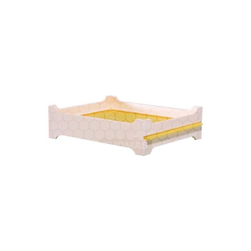 Section plastique pour le miel en rayon - 8,4 x 6,5 x 3,5 cm 