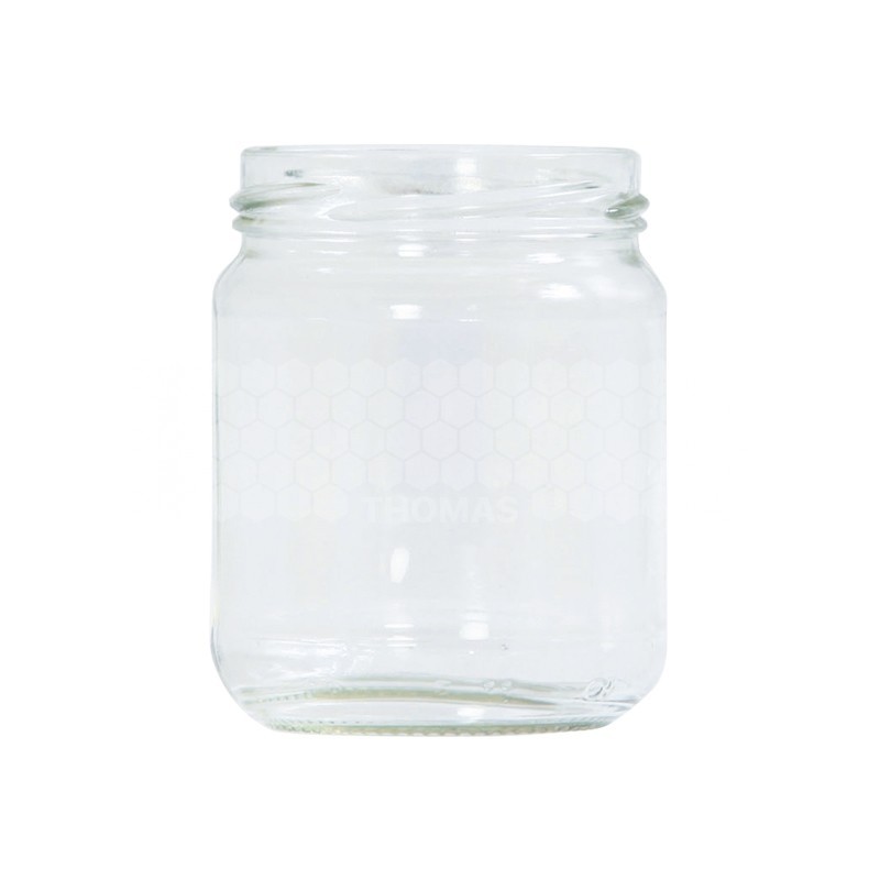 Pots verre Réserve 250 g TO 63 (pack de 12 pièces, sans capsules)