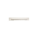 Porte d'entrée blanche PVC ruchette Dadant 6 cadres - Passage 8,5 mm