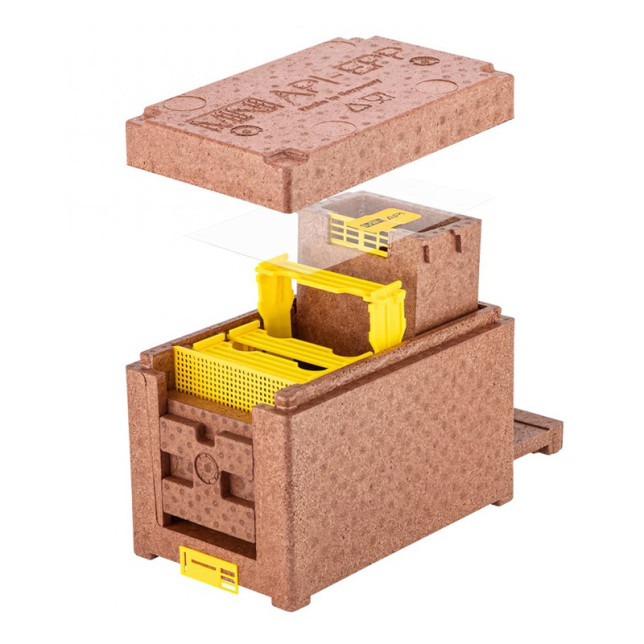 Ruchette de fécondation reines nucléi PPE Mini-Api Premium Brune