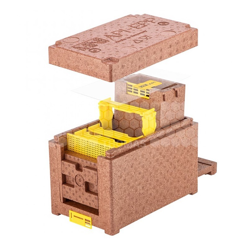 Ruchette de fécondation reines nucléi PPE Mini-Api Premium Brune