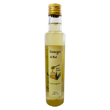 Vinaigre de miel et romarin (bouteille 250 ml)