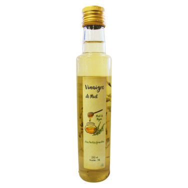 Vinaigre de miel et thym (bouteille 250 ml)