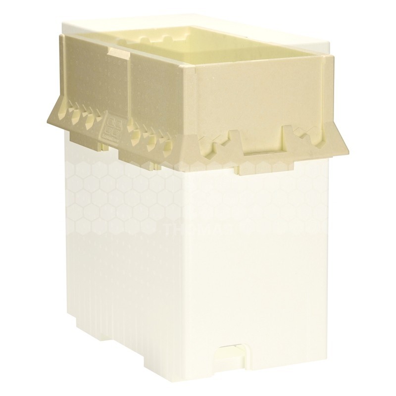 Hausette 5 cadres pour ruchette de transport Novapi Dadant 6 cadres