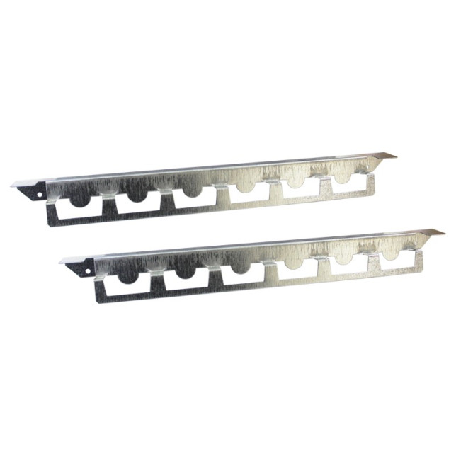Crémaillères métal robustes pour ruchette Novapi 6 cadres.