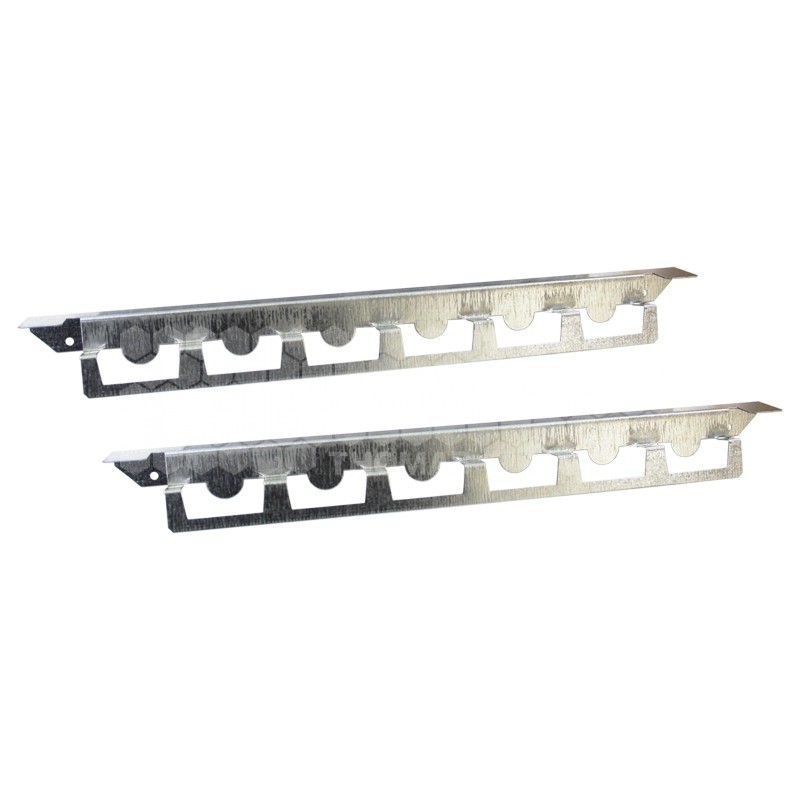 Crémaillères métal robustes pour ruchette Novapi 6 cadres.