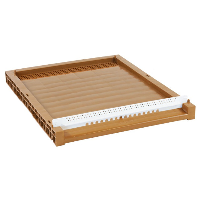 Plateau de fond de ruche Dadant 10 cadres PVC Nicot petite aération