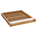 Plateau de fond de ruche Dadant 10 cadres PVC Nicot aération totale
