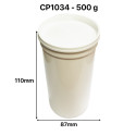 Pot miel en plastique opaque 500 g PEP Nicot