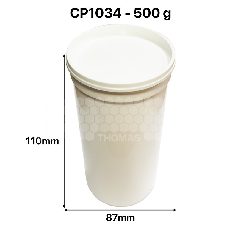 Pot miel en plastique opaque 500 g PEP Nicot