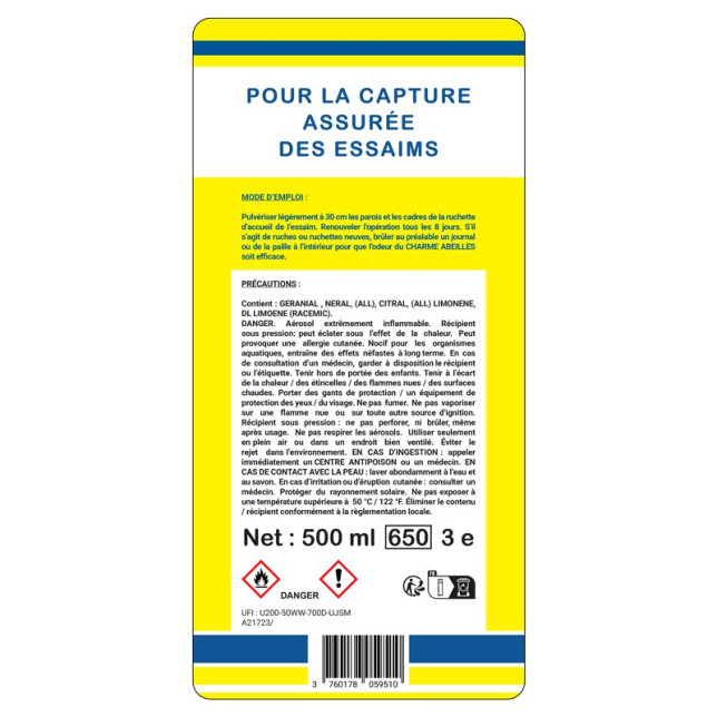 CHARME DES ABEILLES 500 ml (AEROSOL)