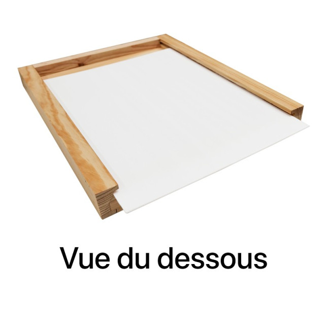 PLATEAU DE FOND AERATION TOTALE DDT 10 TRADITION A RAINURAGE
