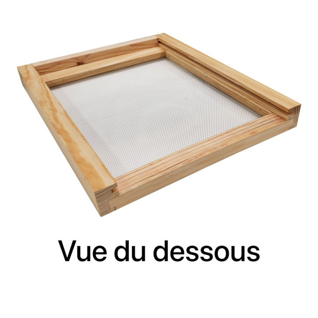 PLATEAU DE FOND AERATION TOTALE DDT 10 TRADITION A RAINURAGE