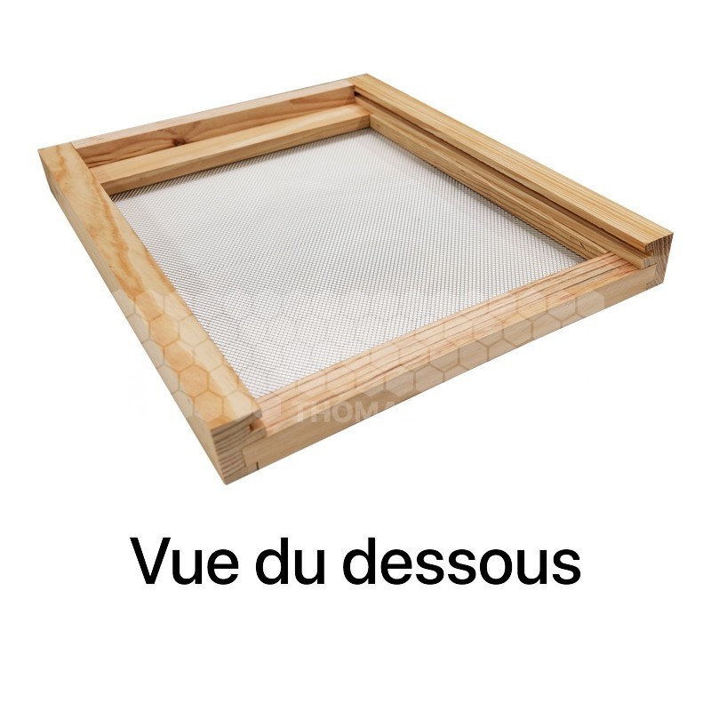 PLATEAU DE FOND AERATION TOTALE DDT 10 TRADITION A RAINURAGE