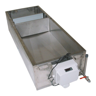 BAC DECANTEUR DOUBLE CUVE CHAUFFANT