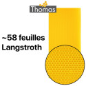 CIRE GAUFREE LANGSTROTH CONDITIONNEE - CARTON DE 4.5 KG