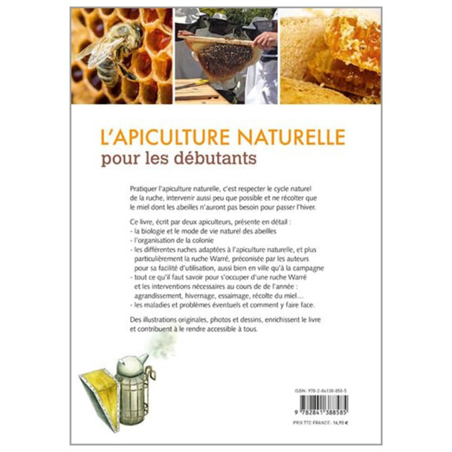 LIVRE - L'APICULTURE NATURELLE (Diane Jos - Olivier Duprez)