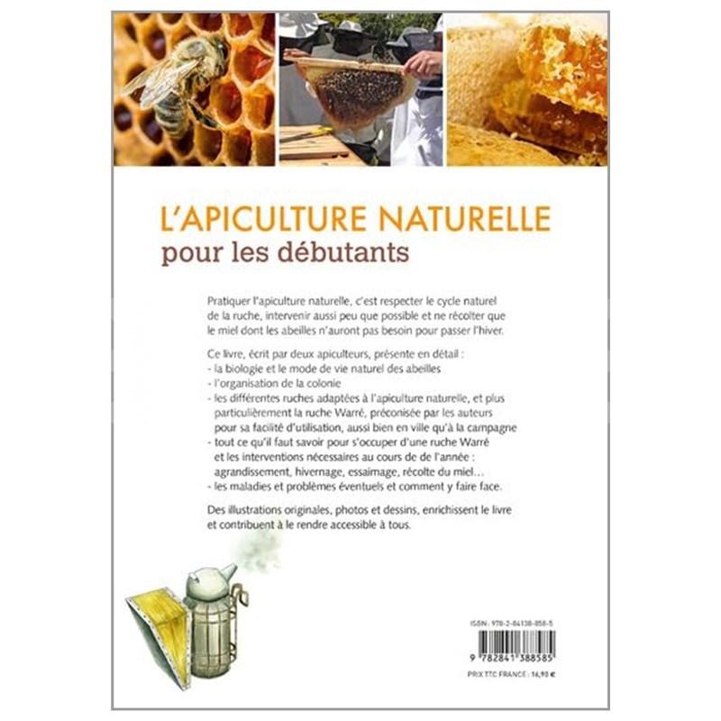 LIVRE - L'APICULTURE NATURELLE (Diane Jos - Olivier Duprez)