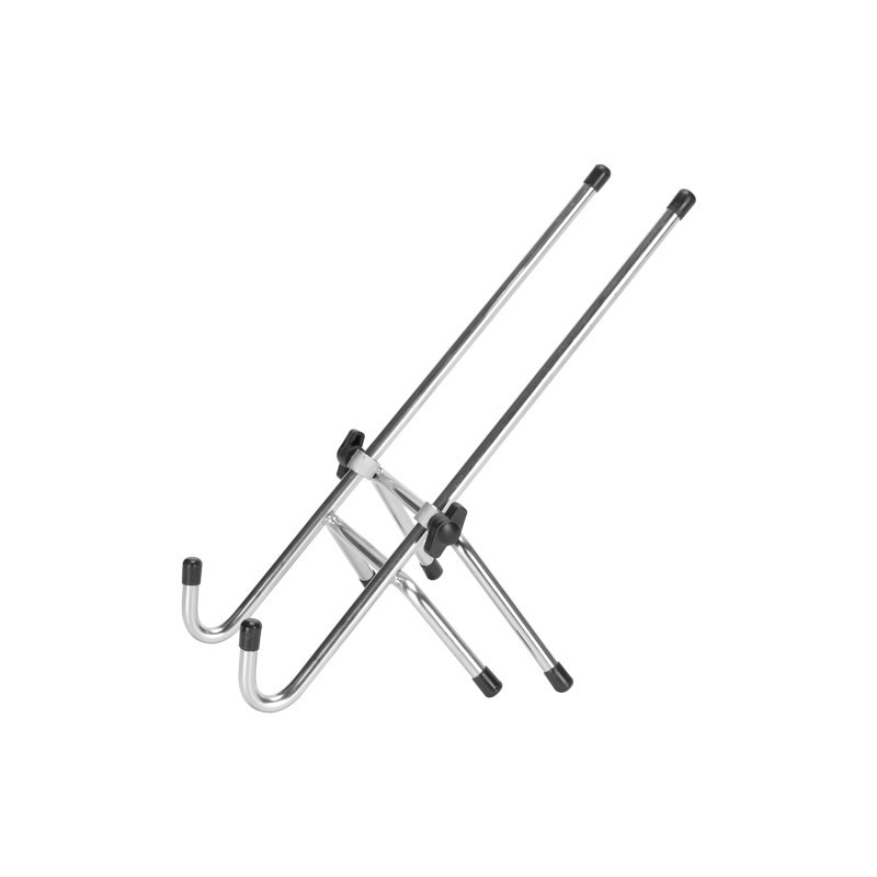 Support égouttoir en inox ajustable pour seau à miel