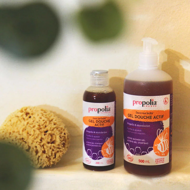 Gel douche BIO - Propolis et Mandarine Propolia® (flacon 200 ml)