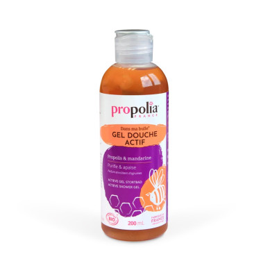 Gel douche BIO - Propolis et Mandarine Propolia® (flacon 200 ml)