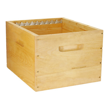 Corps de ruche Dadant 10 cadres Pribois bois paraffiné 50 x 43 31,5 