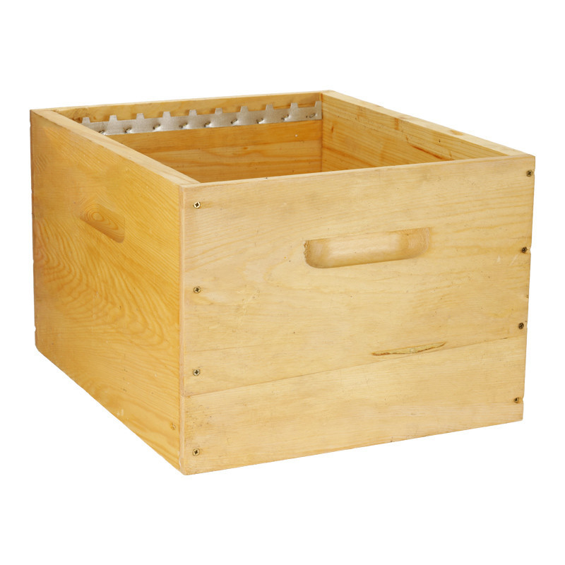 Corps de ruche Dadant 10 cadres Pribois bois paraffiné 50 x 43 31,5 