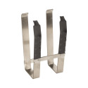 Support enfumoir magnétique inox pour véhicule et rucher