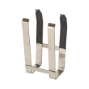 Support enfumoir magnétique inox pour véhicule et rucher