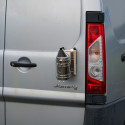 Support enfumoir magnétique inox pour véhicule et rucher
