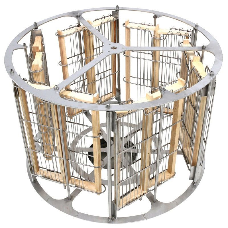 Extracteur à miel automatique Alvelia tangentiel réversible 6 paniers