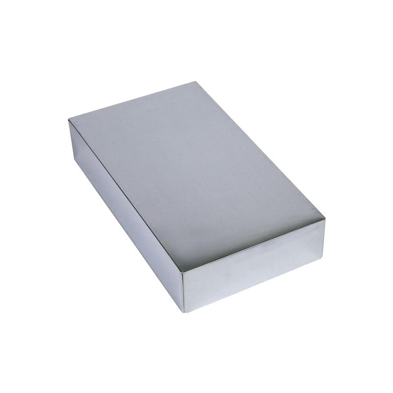 Toit de ruchette Langstroth 6 cadres tôle galva (52,5 x 29 x 10 cm)