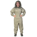Combinaison d'apiculteur premium avec cagoule Sherriff (couleur Kaki)