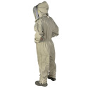 Combinaison d'apiculteur premium avec cagoule Sherriff (couleur Kaki)