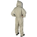 Combinaison d'apiculteur premium avec cagoule Sherriff (couleur Kaki)