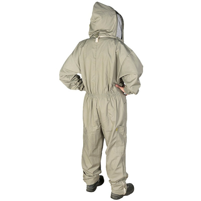 Combinaison d'apiculteur premium avec cagoule Sherriff (couleur Kaki)