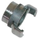 Demi raccord pompier verrou mâle Ø 50 x 60 mm