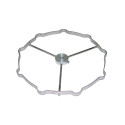 Cage radiaire 9 cadres de hausse - cuve Ø 53 cm pour axe Ø 1,5 cm