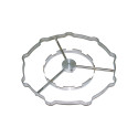 Cage radiaire 9 cadres de hausse - cuve Ø 53 cm pour axe Ø 1,5 cm