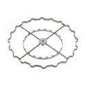 Cage radiaire 12 cadres de hausse - cuve Ø 65 cm pour axe Ø 2 cm