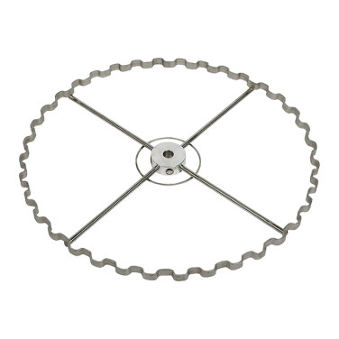 Cage radiaire 36 cadres de hausse - cuve Ø 90 cm pour axe Ø 3 cm